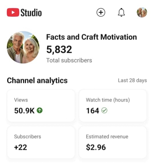 Esempio di canale YouTube